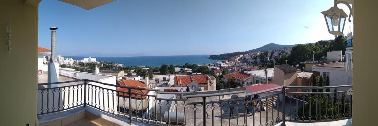 Great Sea View Apartment Kavala Dış mekan fotoğraf